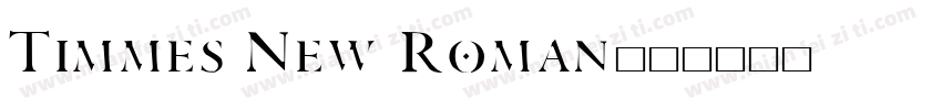 Timmes New Roman字体转换